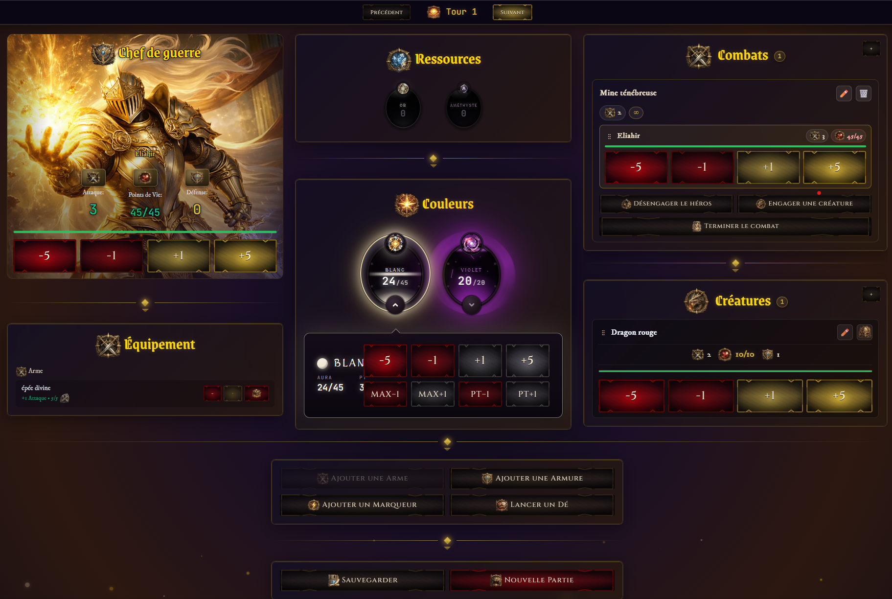 Projet Wrath of the Gods - App Compagnon